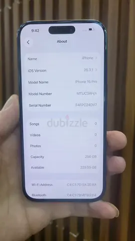 Apple iPhone 15 Pro for Sale