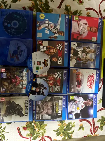 PlayStation 4 Console with Games and Accessories