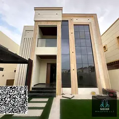 Brand new villa for sale Freehold for all nationalities with central air conditioning and the possib