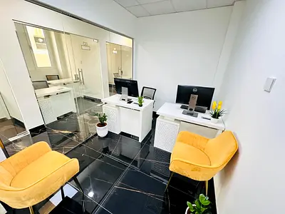 Modern Office | Bank Account Assistance | Free Amenities