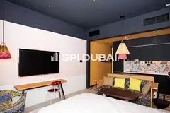 Furnished Studio | Mama Shelter Business Bay | Burj &amp; Canal View