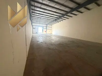 Warehouse for rent in Industrial Area 18, designated for storage only, with an area of ​​3000 feet.