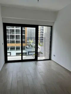 1BR Apartment | Azizi Riviera 40 | Balcony | pool View