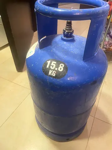 15.8 kg Blue LPG Cylinder - Used, Good Condition
