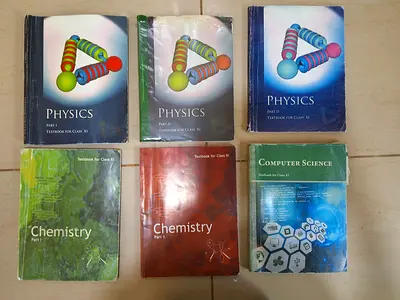 Grade 11 CBSE Textbooks For Physics, Chemistry and Computer Science