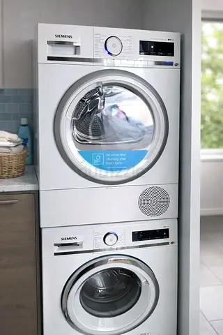 Siemens latest model IQ-700 9 kg washer  9 kg dryer separate set by htc