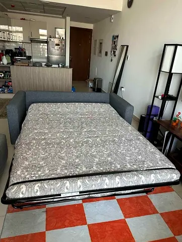 Grey vimle sofa bed - barnd condition