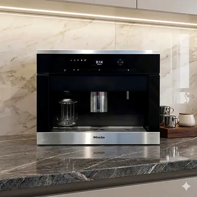 Miele CVA 6401 built in coffee machine espresso fully automatic integrated by htc