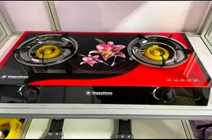 HappyHome Double Burner Gas Stove