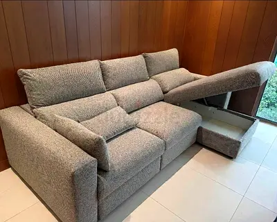 Ikea eskilstuna L shape sofa under storage