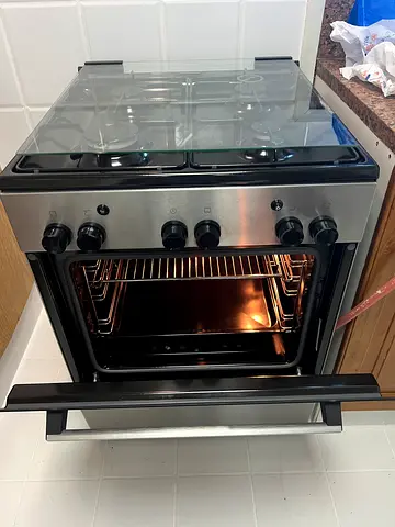 Bosch-Freestanding Gas Cooker 60Cm Stainless Steel HGA120B51M