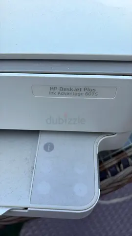 HP DeskJet Plus Ink Advantage 6075 Printer with *FREE* 6 PCs ink toners