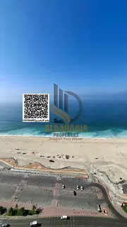 🏢 2BR + Maid in Corniche Tower – Ajman | Sea View | Rented