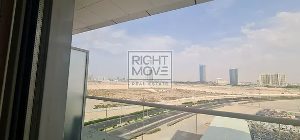 Spacious Studio for Rent | Stadium Point, Al Hebiah Fourth