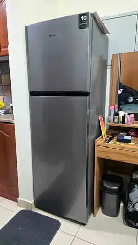 My silver double-door fridge/freezer - good working condition