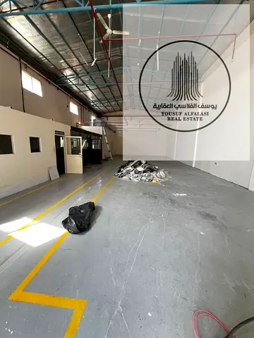 Industrial warehouse, 3200 sq ft, with 60 KVA electricity in Umm Al QuwainTogether office