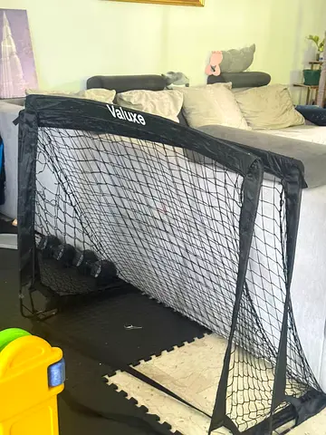 Portable Football Goal for Backyard Fun
