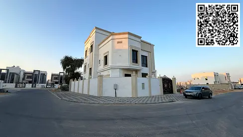 Independent corner villa for rent in Al Zahya
