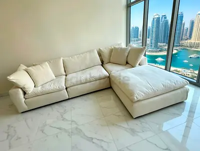 Marina home feather 🪶 filled sofa