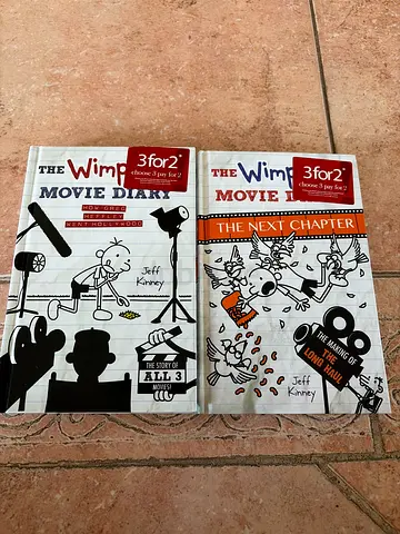 The Wimpy Kid Movie Diary and Wimpy Kid Movie Diary The Next Chapter