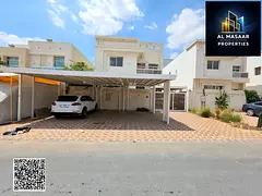 Brand new villa for rent in Al Yasmin, Ajman, first occupancy. The villa has 5 master bedrooms.