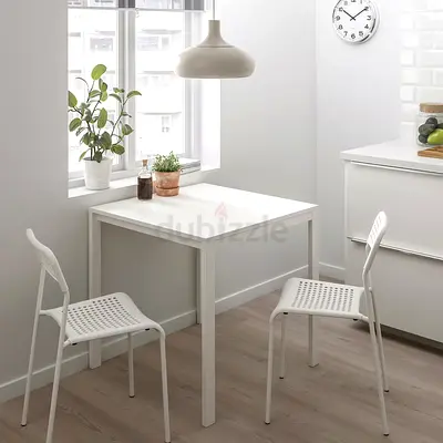 Brand New IKEA Table  2 Chairs Set – Sealed Box, Modern Design
