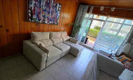 Ikea eskilstuna L shape sofa under storage