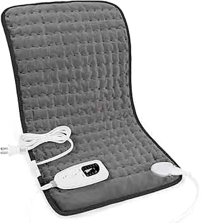 Electric Heating Pad with 4 Timer Settings, Auto Shut Off and 6 Heat Level (CASH ON DELIVERY ALL UAE