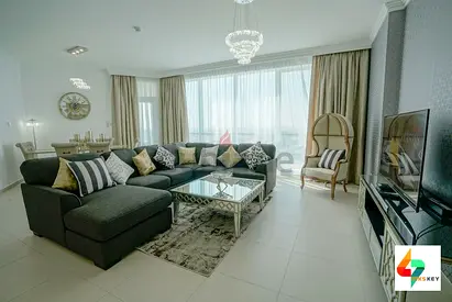 Modernistic 03 BR+ Maid room Apt in Al Bateen Tower- JBR