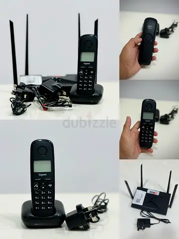 Gigaset Cordless Phone Set with Base Station