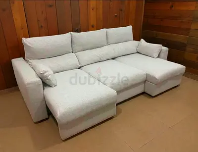 Ikea eskilstuna L shape sofa under storage