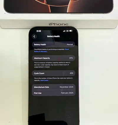 Iphone 16 pro max 256Gb excellent  condition