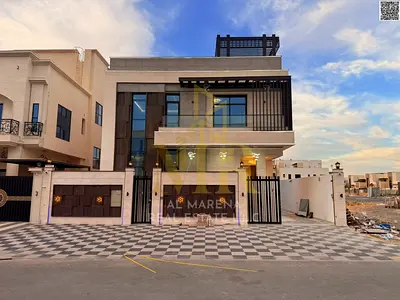 فيلا للبيع في الحليو – عجمان طابقين وروف  | 6غرف ماستر | تكييف مركزي | شامل كهرباء ومية   تملك حر
