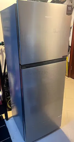 My Hisense 2-Door Fridge-Freezer - Stainless Steel