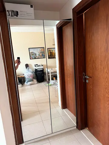 My 2-door mirrored wardrobe (excellent condition)