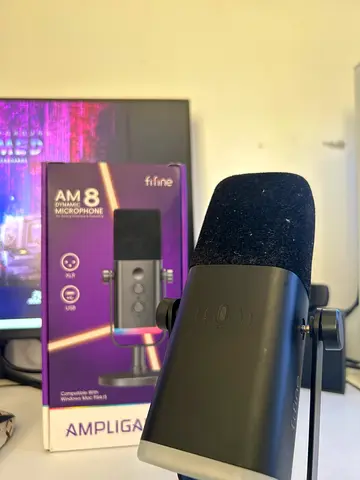 Fifine AM8 USB Microphone for Streaming and Recording (no stand)
