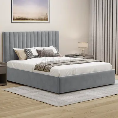 Modern King Size Bed with Mattress Good quality available
