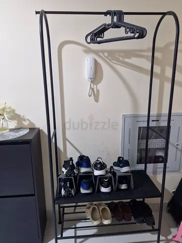 Stylish Shoe Rack and Clothes Hanger