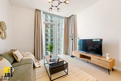 Burj View 1 BR in Sobha Creek Vista Reserves | Available Weekly and Monthly