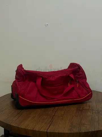 Red Athletic Travel Bag