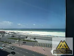 Luxury 3-Bedroom Hall Apartment for Annual Rent – Al Rumaileh 2, Ajman | Full Sea View, Central AC