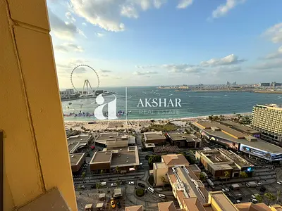 Beachfront living | Marina & Ain Dubai View | Spacious Layout