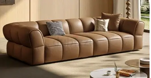Elegant beautiful 3 seater leather Sofa