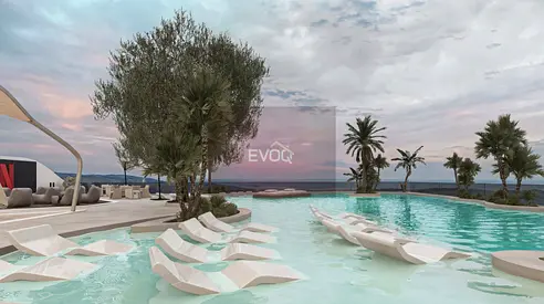 غرفة نوم واحدة مطلة على البحر | شارع السلام | مفروشة | دخول المسبح والنادي الرياضي