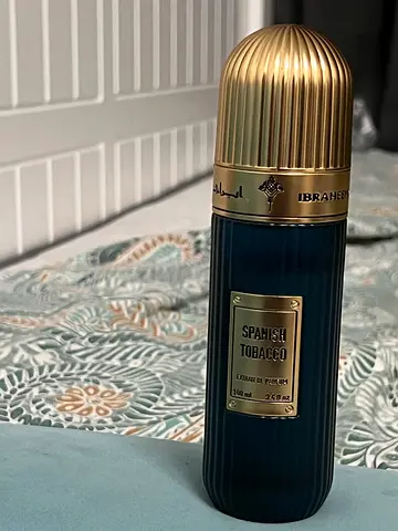 IBRAQ Spanish Tobacco Perfume - 100ml, Brand New