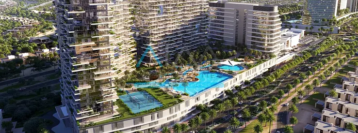 DAMAC DISTIRCT TOWER DAMAC HILLS LUXURY 1BRHK FOR SALE