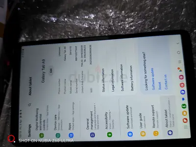My Samsung Galaxy Tab A9 - working condition