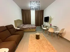 Furnished studio in Al mamsha with gym pool parking