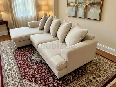 Kingston three seater L shape sofa