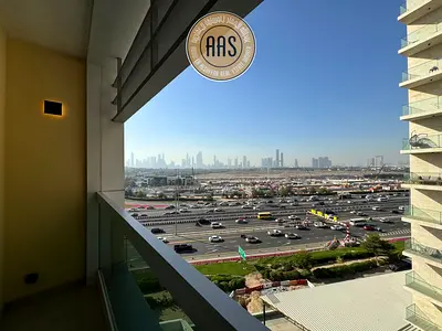 Burj Khalifa view fully furnished 1bhk 2baths in 100k balcony wardrobes 1parking free